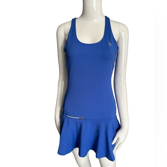 Ralph Lauren Blue Dress Built in Bra Size Small - Picture 2 of 7